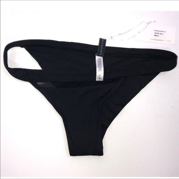 Kopper & Zink Black Lace-Up Bikini Set - Size Medium - Picture 15 of 15